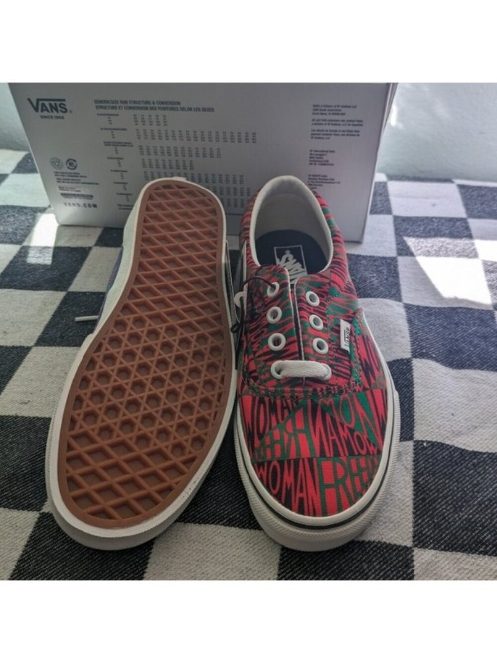 Vans Off The Wall Era Youth MoMA Faith Ringgold Freedom 0926 - Picture 5 of 13